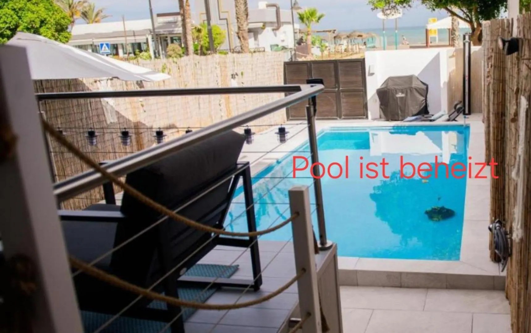 Casa a pie de Playa en Playamar  Villa Torremolinos